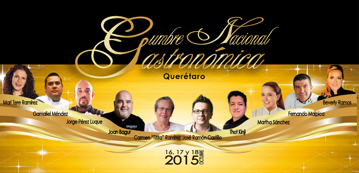 Cumbre Nacional Gastronómica 2015